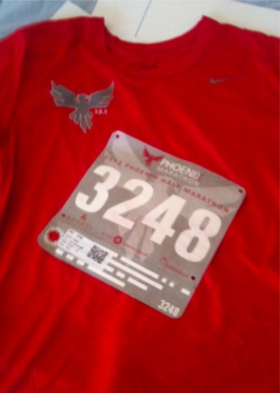 Phoenix Marathon 2013 t-shirt