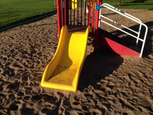 Who doesn't love a slippery slide?