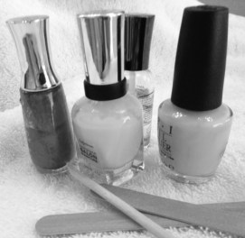 A sampling of nail care kitsch.