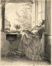 Original art by Adolph Menzel - http://www.villa-grisebach.de/