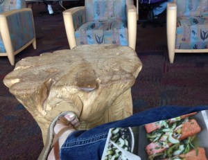 Because proper reading requires feet up.