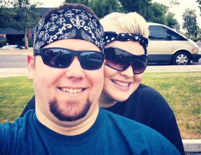 jer and steph and Harley