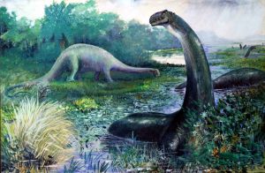 Illustration by Charles R Knight - http://www.miketaylor.org.uk/dino/history/extras.