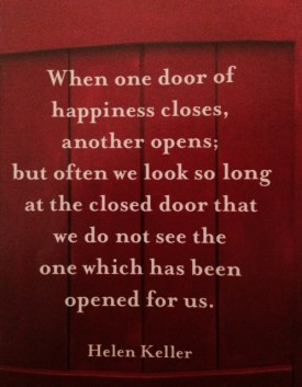 Picture from a quote I found on an old calendar.