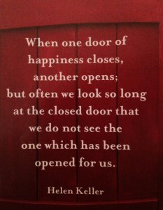 Picture from a quote I found on an old calendar.